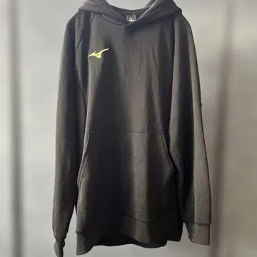 미즈노 블랙 맨투맨 후드티 2XL