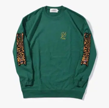 라이조 라이조 호랑이 맨투맨 트레이닝복 그린