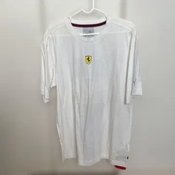 Ferrari 화이트 T셔츠