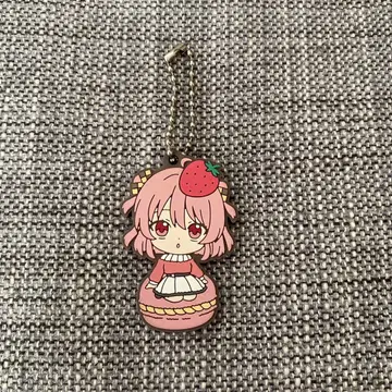 컬러풀 피치 가샤폰 키링 세트