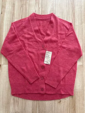 무인양품 가디건 울 100%