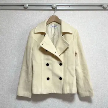 [ 새상품급 ] IMAGE(이마쥬) 숏 기장 울 코트 더블 버튼