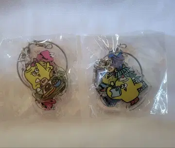 마카피 마카코의 러브러브 고토치 키링 나고야 2개 세트 마카로니 연필