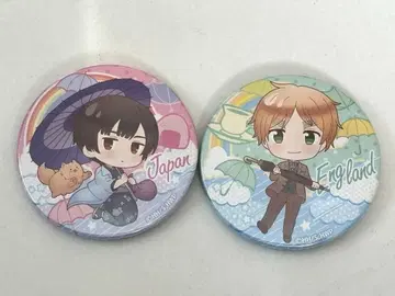 일본과 영국 캔뱃지 세트 도레세레