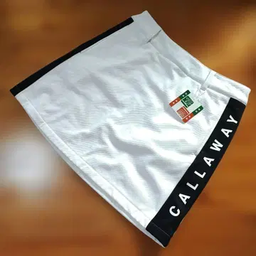 CALLAWAY 여성용 골프 스커트 화이트 새상품 방풍 보온