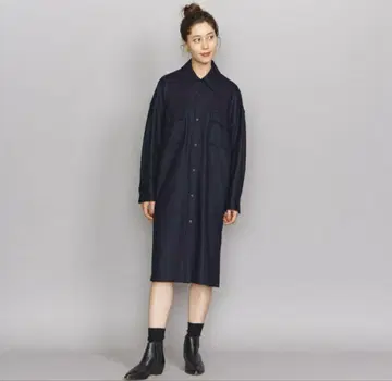 beauty&youth 네이비 셔츠 원피스 S 사이즈