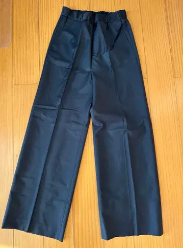 블랙 와이드 팬츠 사이즈 32