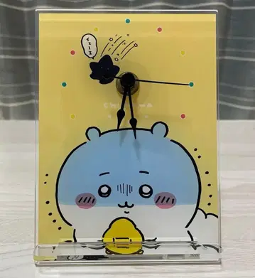 치이카와 (먼작귀) 아크릴 스탠드 시계 블랙 별똥별 편