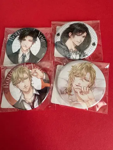 Rouge et Noir After the Game 스크래치 복권 캔뱃지