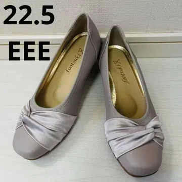 풋스키 22.5cm EEE 펌프스 리본 디자인