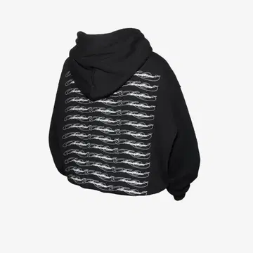 S 로고 풀오버 후디