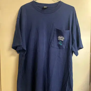 SANTA CRUZ XL 포켓 부착 T셔츠