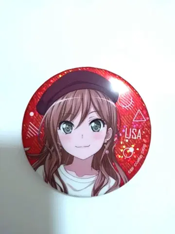 뱅드림 WEGO 캔뱃지 이마이 리사 홀로