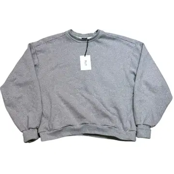 PWA CURLY SWEAT CREW H.GRAY