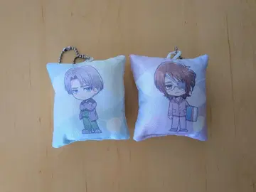 [ 진격의 거인 ] 리바이 한지 쿠션 키링