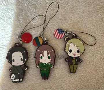 헤타리아 러버 스트랩 미국 리투아니아 중국