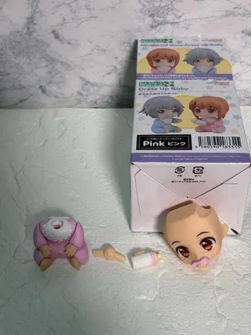 중고 넨도로이드 아기 세트 핑크