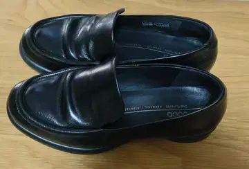 ECCO 블랙 여성용 로퍼 사이즈 37 23.5cm