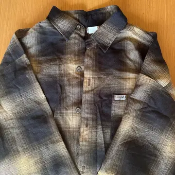 [칼탑] Ombre Check 옴브레 체크 긴팔 셔츠