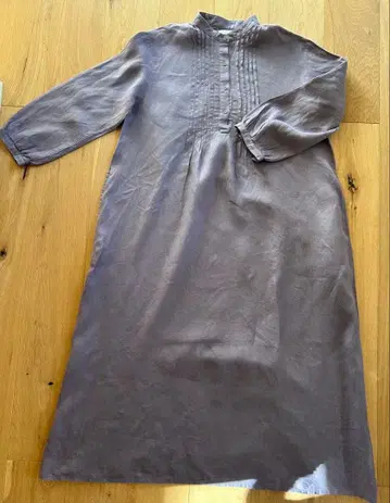 fog linen work 긴팔 롱 원피스