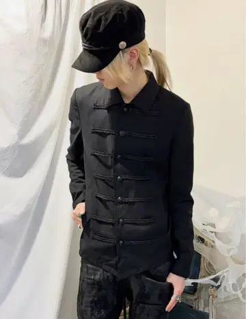 archive 헌팅 캡 캡 블랙 y2k