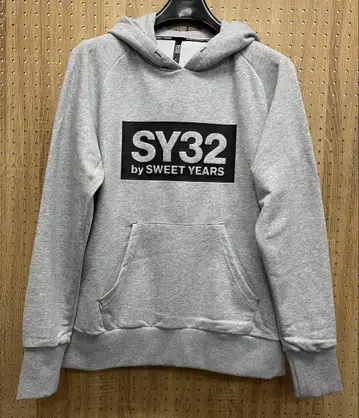 SY32 by SWEET YEARS 맨투맨 후드티 그레이 XL