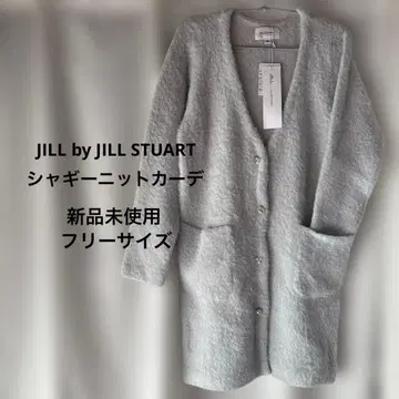JILL by JILLSTUART 새상품 샤기 니트 가디건 그레이