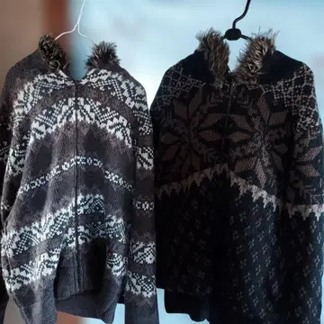 villand 니트 후드티