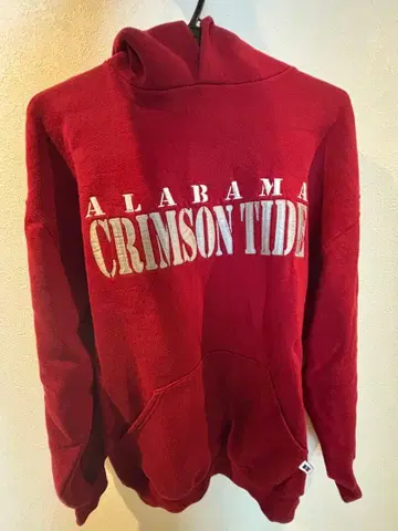 러셀 애슬레틱 후드티 레드