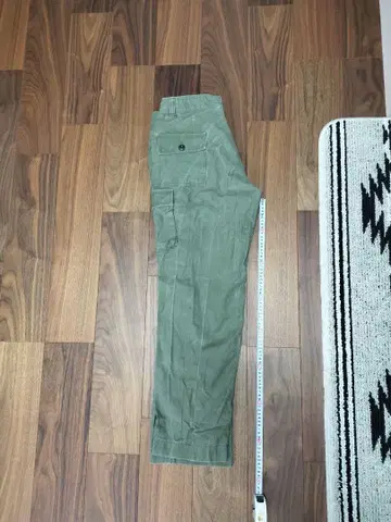 올리브 카고 팬츠 4 포켓 셋업