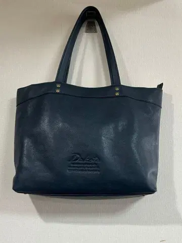 다코타 토트백 젠틀리 가죽 주름 가죽 A4 수납 숄더 대용량