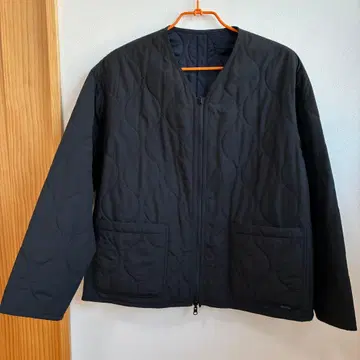 플랜테이션 리버서블 코트 자켓 플랜테이션 블랙 네이비