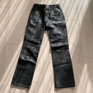 TAKEO KIKUCHI 가죽 팬츠 다케오 키쿠치 소가죽