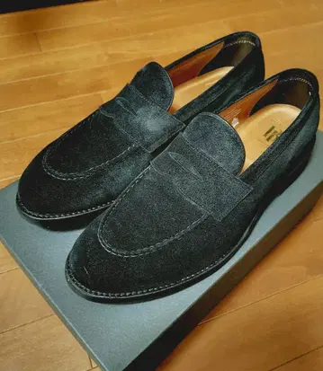 SAIL 브라더 브릿지 로퍼 탄력 스웨이드 블랙 US9.0 27cm