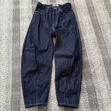 niko and.. 다크 블루 와이드 팬츠