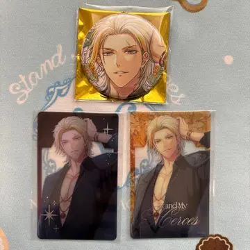 스탠드 마이 히어로즈 AGF 키리시마 코야 클리어 카드 특전 캔뱃지