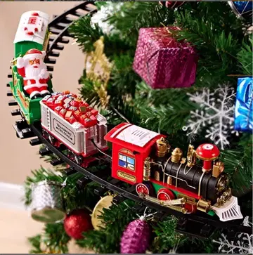 크리스마스 트리용 기차 세트
