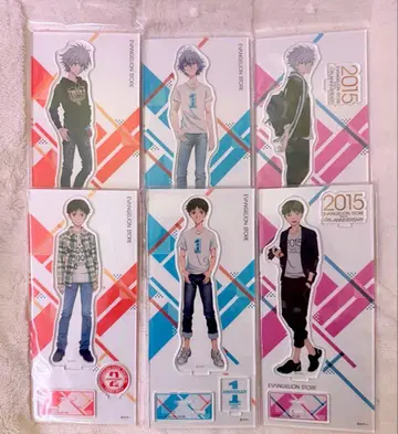 에반게리온 나기사 카오루 이카리 신지 아크릴 스탠드 세트