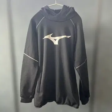 Mizuno 후드 부착 블랙 후드티 사이즈 0