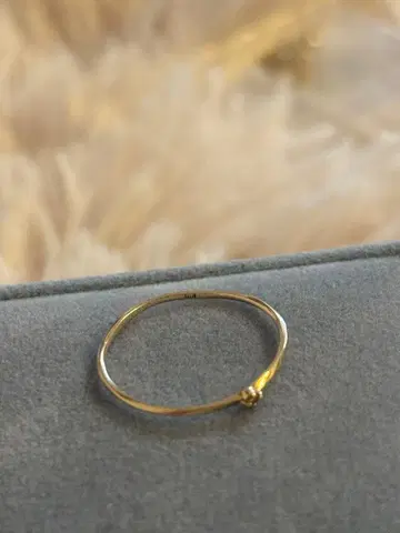 K10 골드 심플 반지 #11