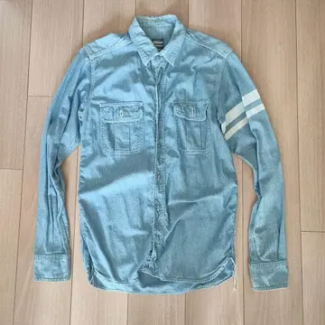 모모타로 진즈 샴브레이 셔츠 38