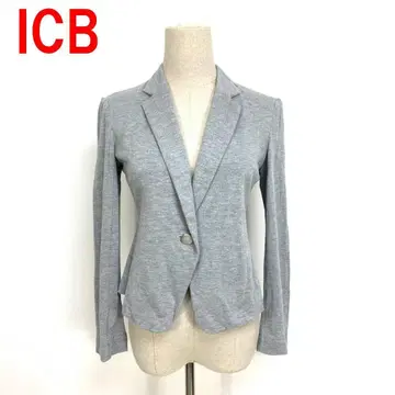 A6624 아이씨비 테일러드 자켓 면 레이온 그레이 7
