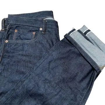 새상품급 [ UNIQLO ] 유니클로 레귤러 핏 청바지 셀비지 W34