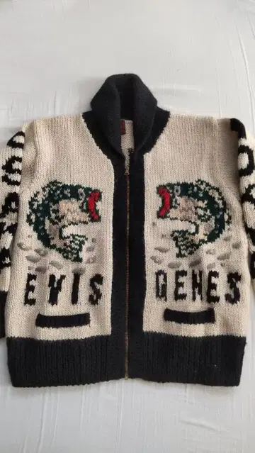 ELVI 에비수 카우친 스웨터 도락 38