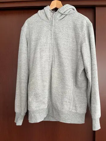 XL UNIQLO 그레이 플리스 안쪽 XL 집업 후드티