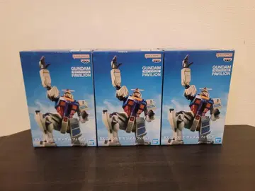 RX-78F00/E 건담 피규어 3개 세트