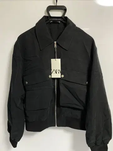 재고 세일 미사용 ZARA 블랙 자켓 M