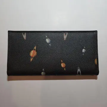 레어 새상품 ZOON 토성 프린트 장지갑