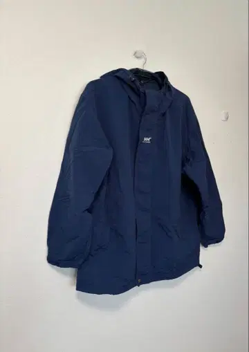 헬리한센 네이비 후드 부착 나일론 자켓