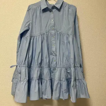 LILLIANCARAT 티어드 셔츠 원피스